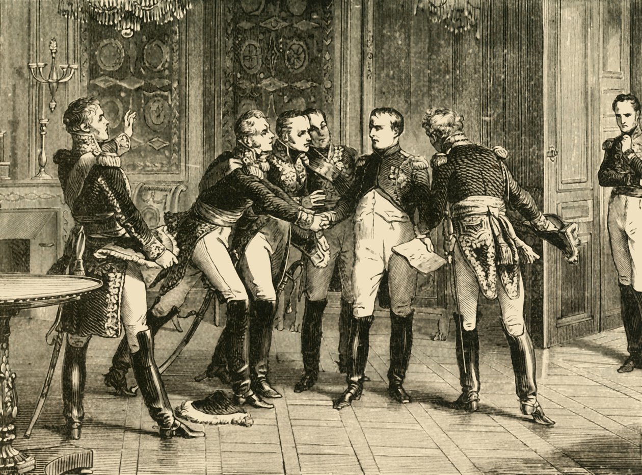Bonaparte Napóleon lemondása, 1815, 1890. alkotó: Unbekannt
