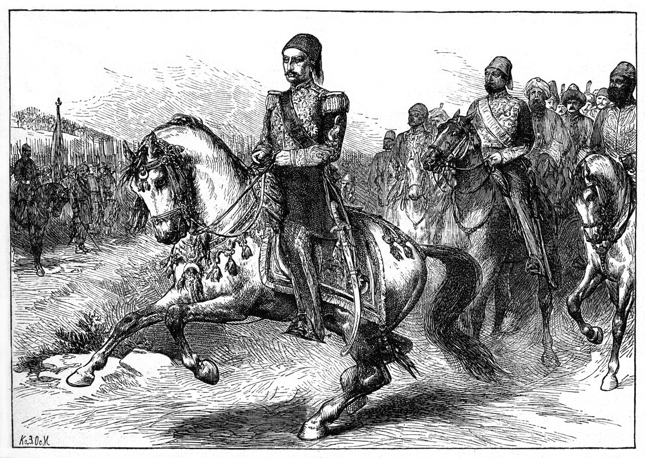 Abdul Hamid II, az Oszmán Birodalom szultánja, 1900 alkotó: Unbekannt