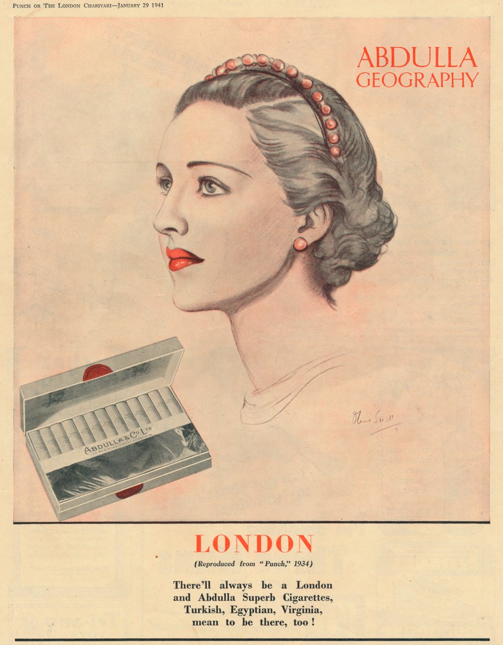 Abdulla Földrajz - London, 1941 alkotó: Unbekannt