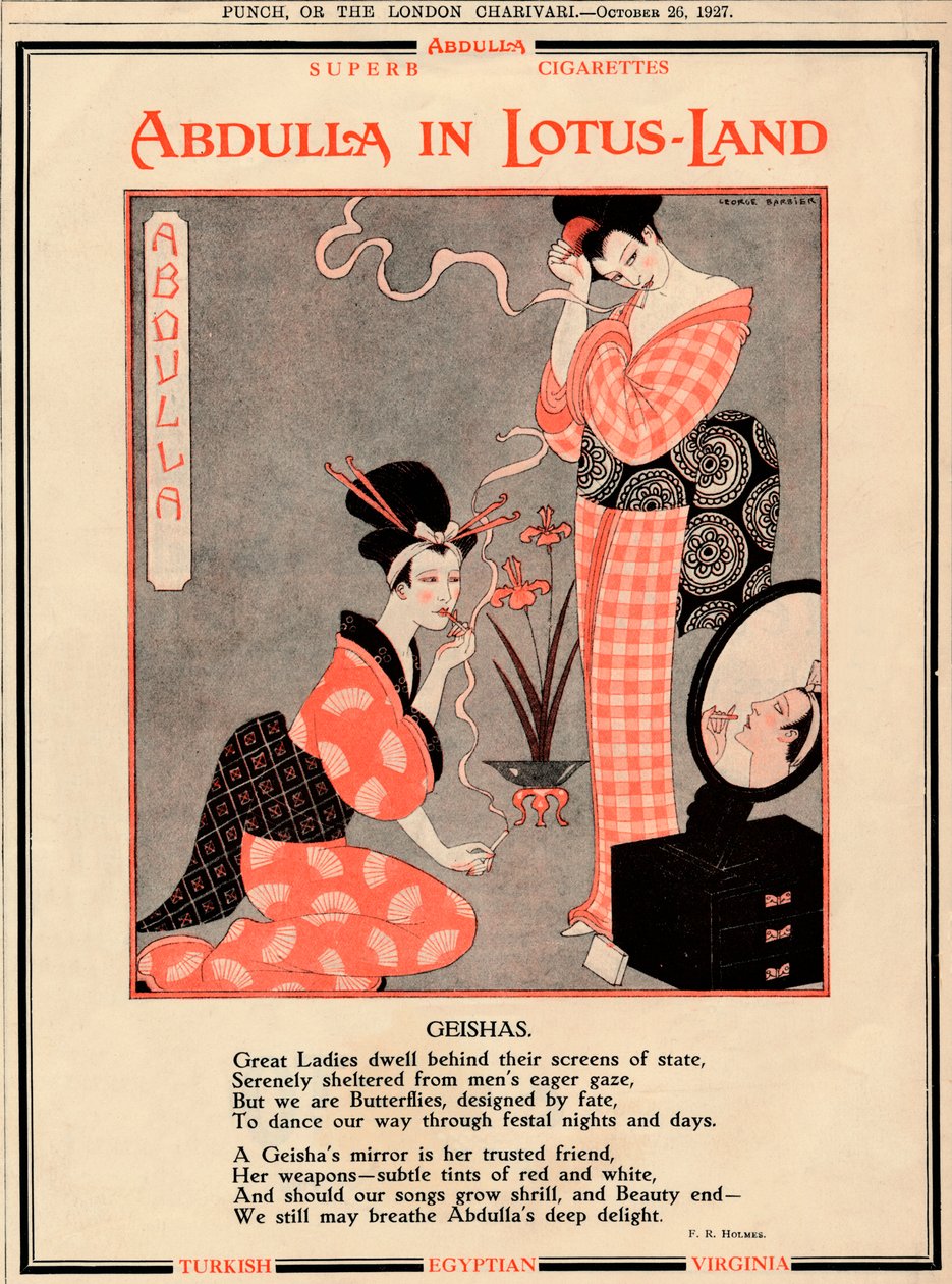 Abdulla Lótuszföldön – gésák, 1927 alkotó: Unbekannt