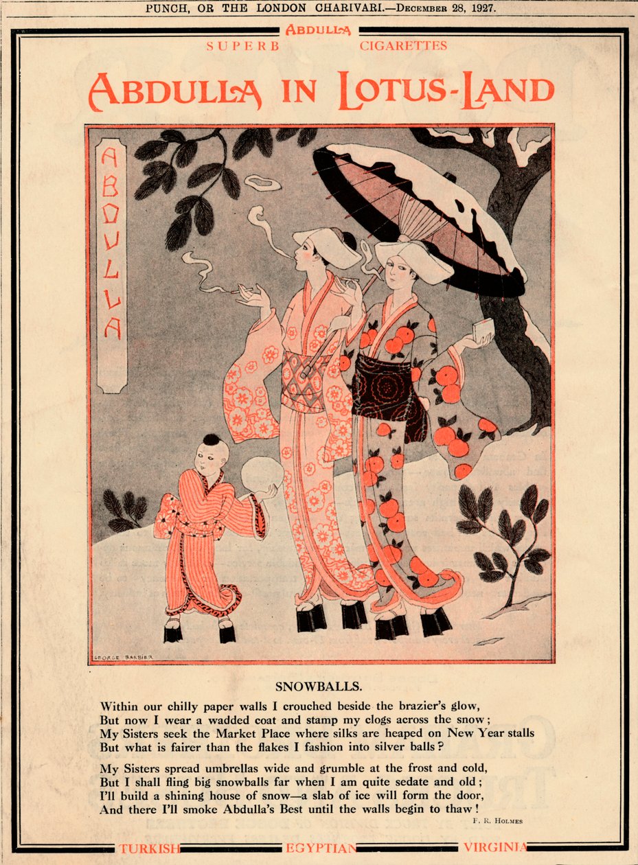 Abdullas Lótuszföldön – Hógolyók, 1927 alkotó: Unbekannt