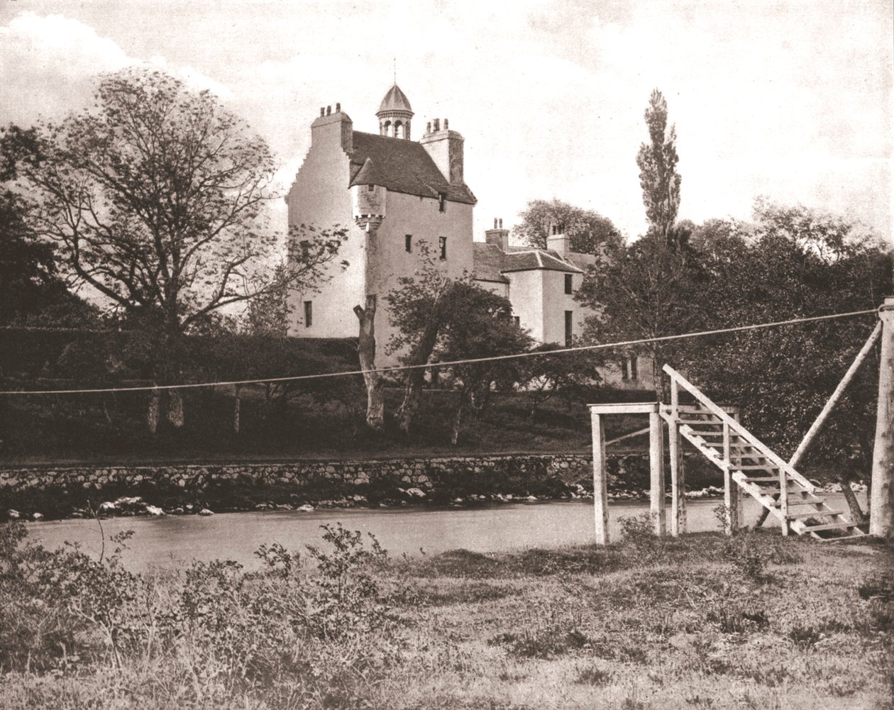 Abergeldie kastély, Aberdeenshire, Skócia, 1894. alkotó: Unbekannt