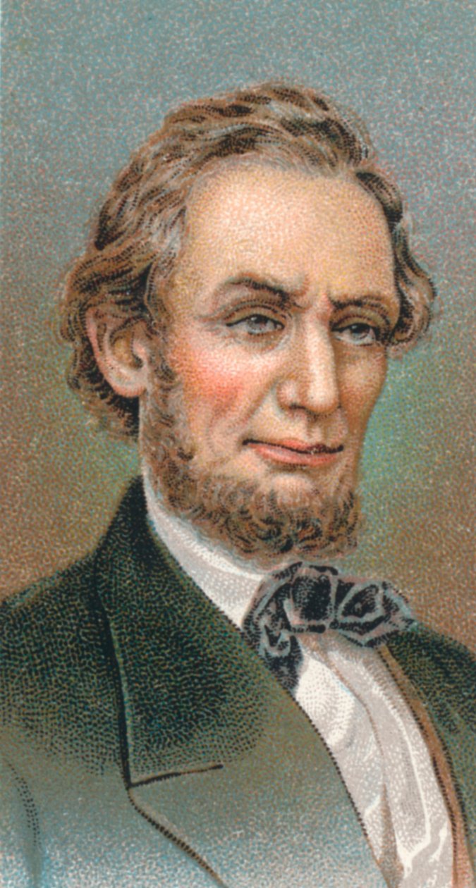 Abraham Lincoln 1809-1865, az Egyesült Államok 16. elnöke, 1924 alkotó: Unbekannt