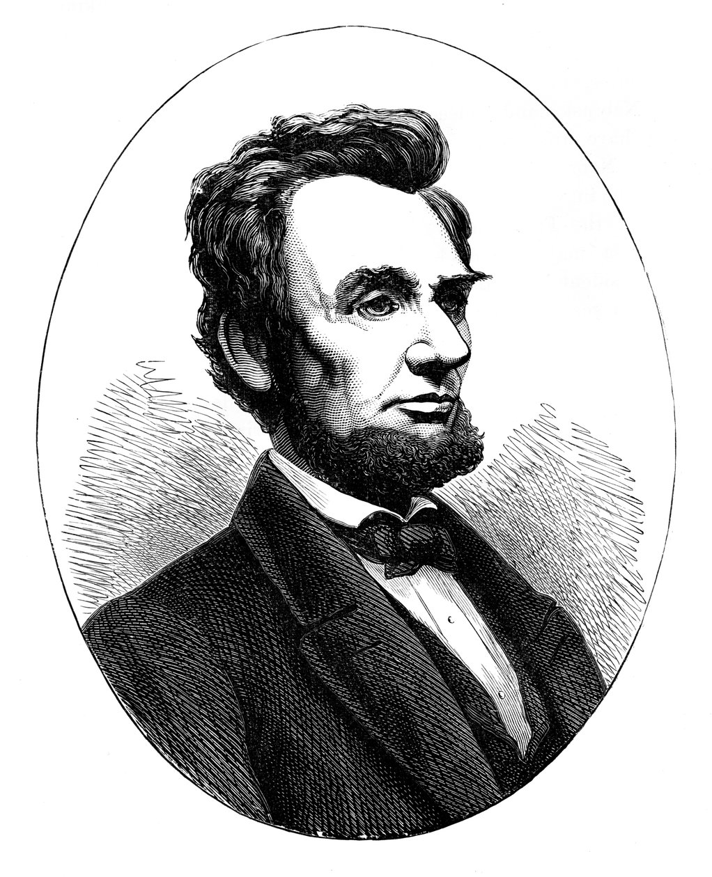 Abraham Lincoln 1809-1865, amerikai elnök alkotó: Unbekannt