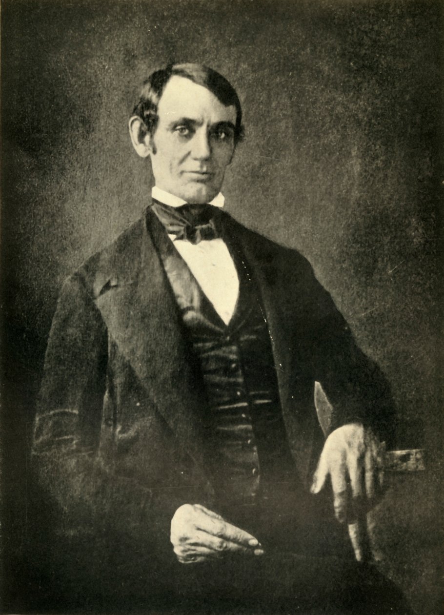 Abraham Lincoln, 1848, 1930. alkotó: Unbekannt