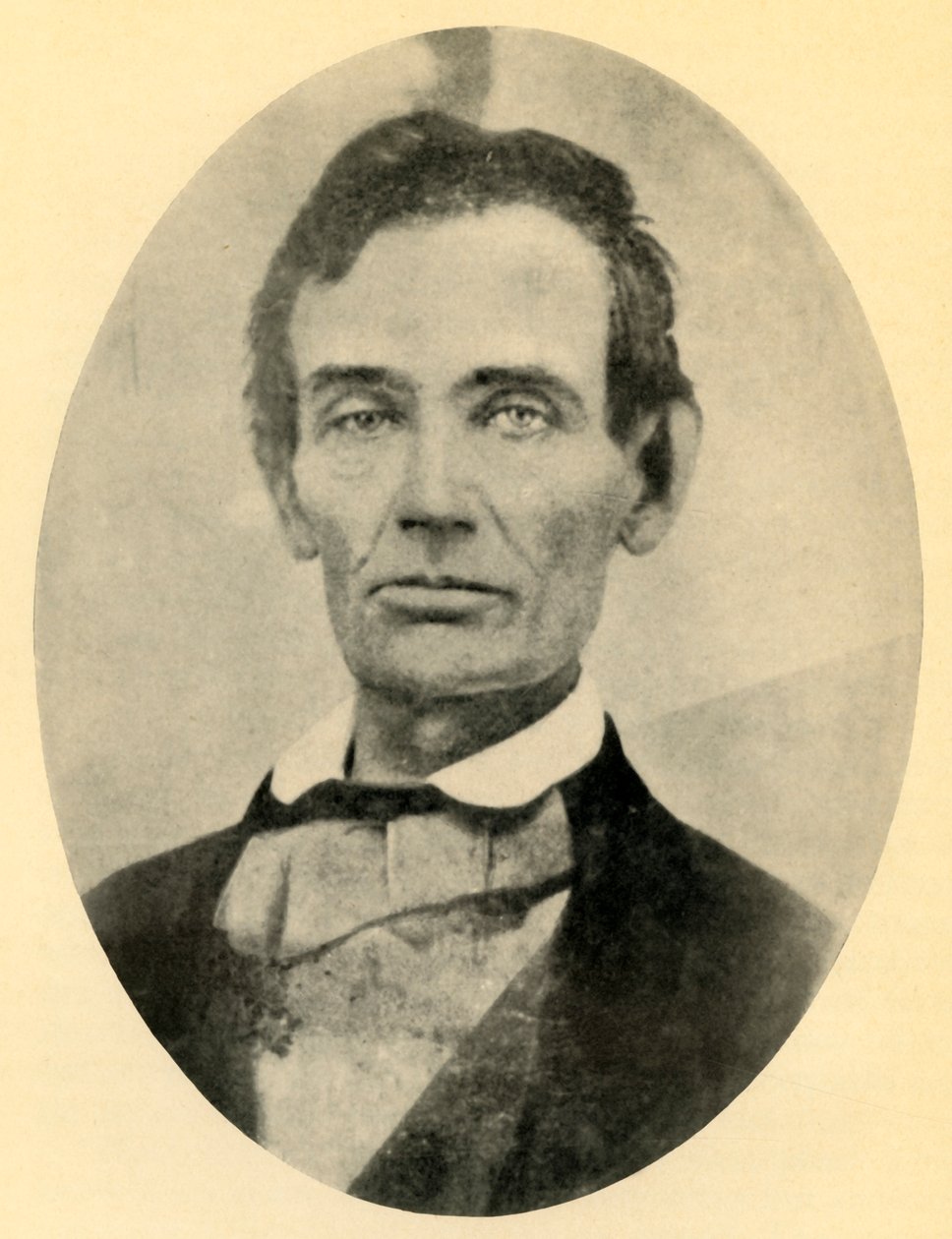 Abraham Lincoln, 1858, 1930. alkotó: Unbekannt
