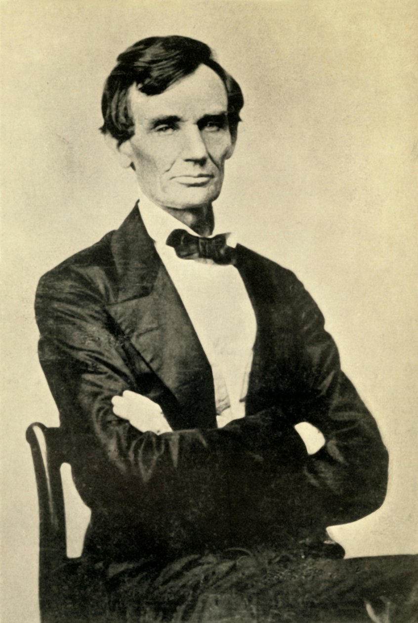 Abraham Lincoln, 1860, 1930. alkotó: Unbekannt