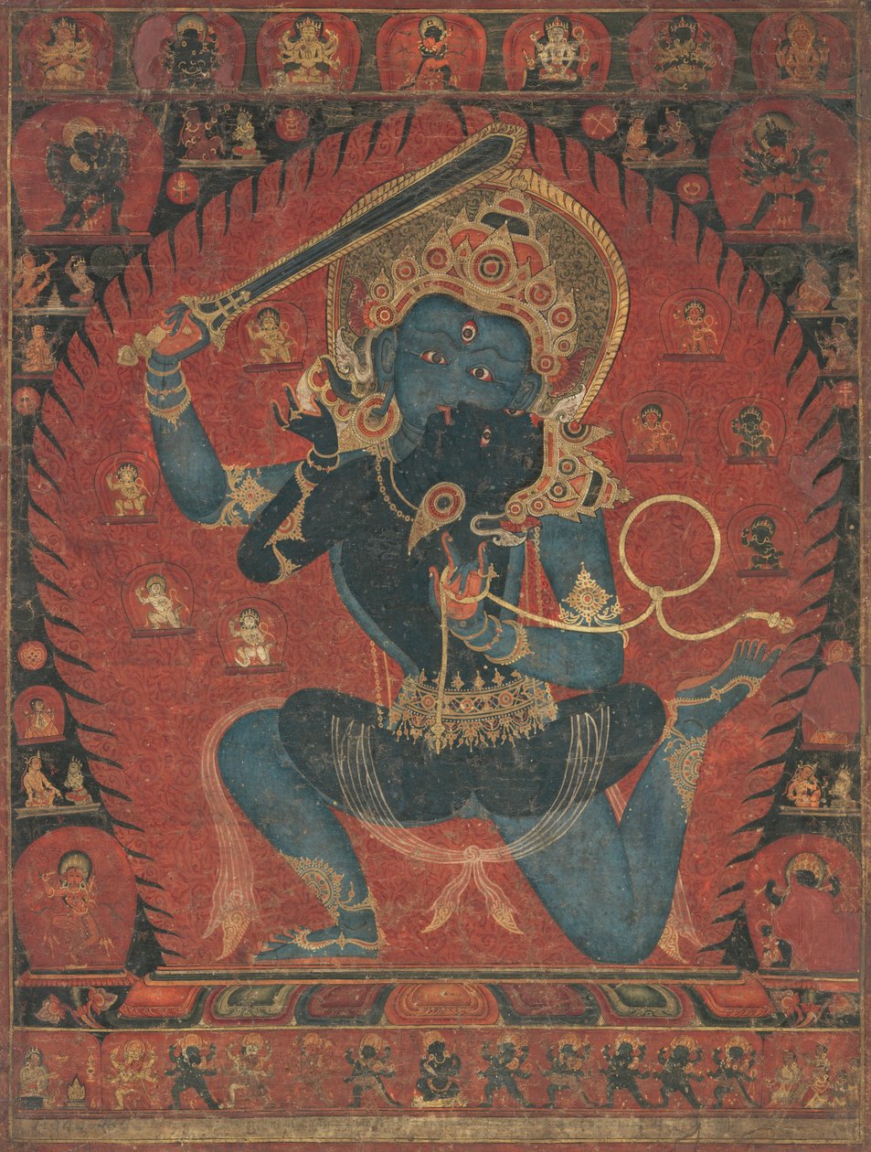 Akela Vishwavajari hitvessel, 1525-50. alkotó: Unbekannt