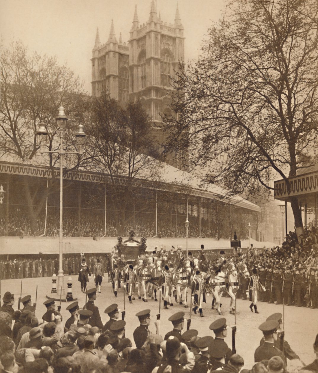 Ezrek méltatták a Westminsterben, 1937. május 12 alkotó: Unbekannt