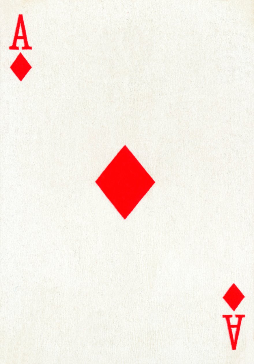 Ace of Diamonds a Goodall & Son Ltd. kártyapaklijából, 1940 alkotó: Unbekannt