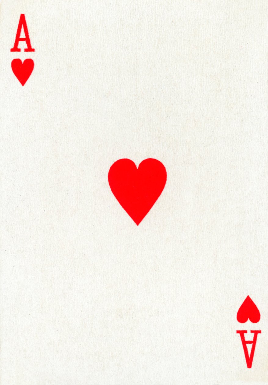 Ace of Hearts a Goodall & Son Ltd. kártyapaklijából, 1940 alkotó: Unbekannt