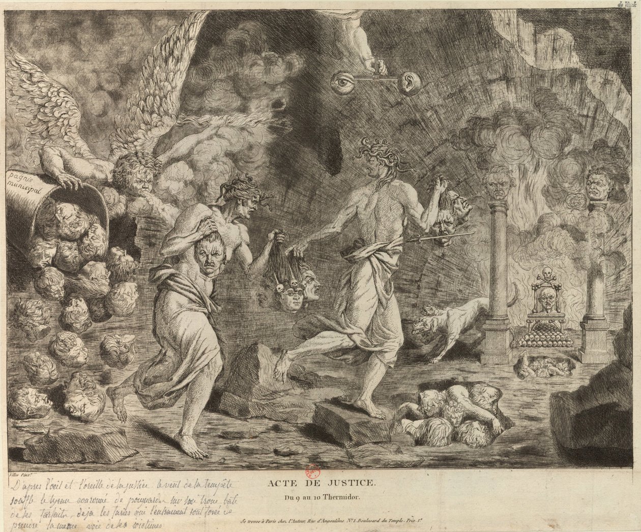 Az igazságszolgáltatás törvénye, 1794. alkotó: Unbekannt
