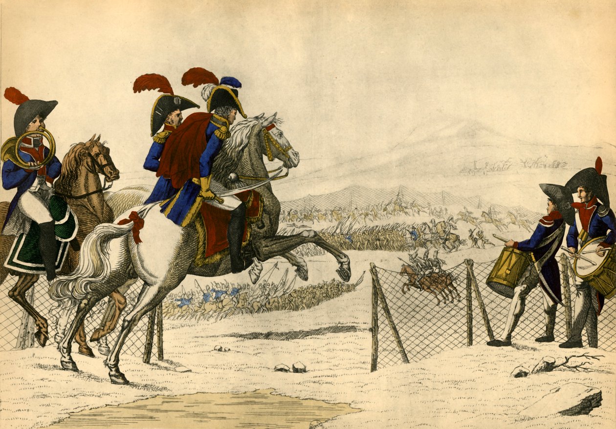 III. felvonás VI. jelenet - 50 ezer osztrák...Oh le beau coup de filet, 1805, 1921. alkotó: Unbekannt