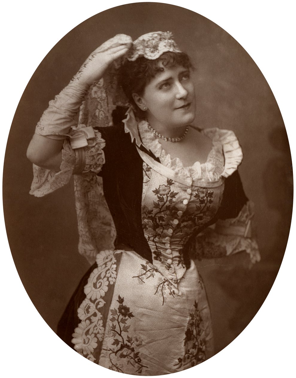 Ada Cavendish brit színésznő, 1882 alkotó: Unbekannt