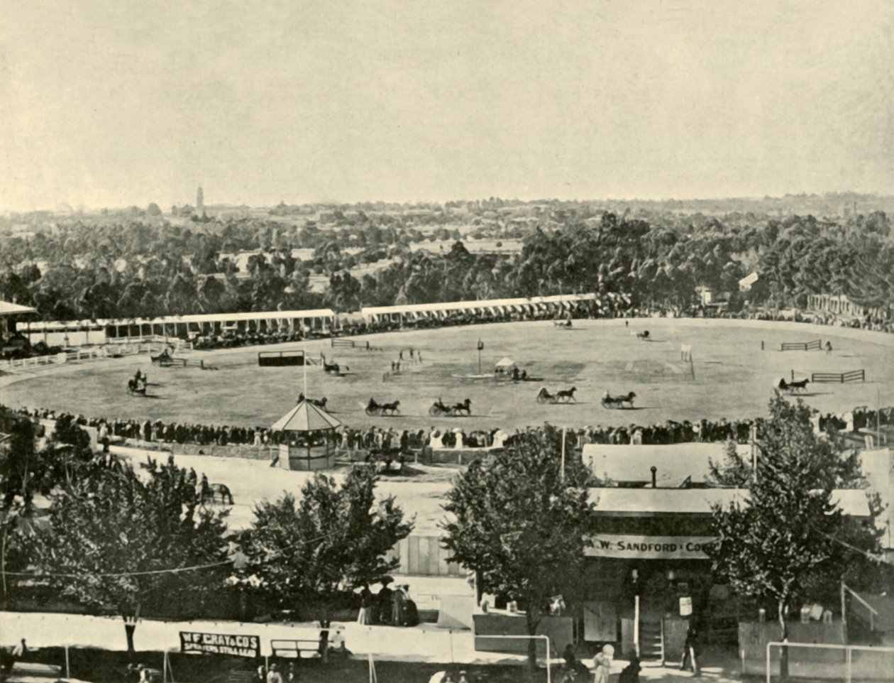 Adelaide Show Grounds, 1901. alkotó: Unbekannt
