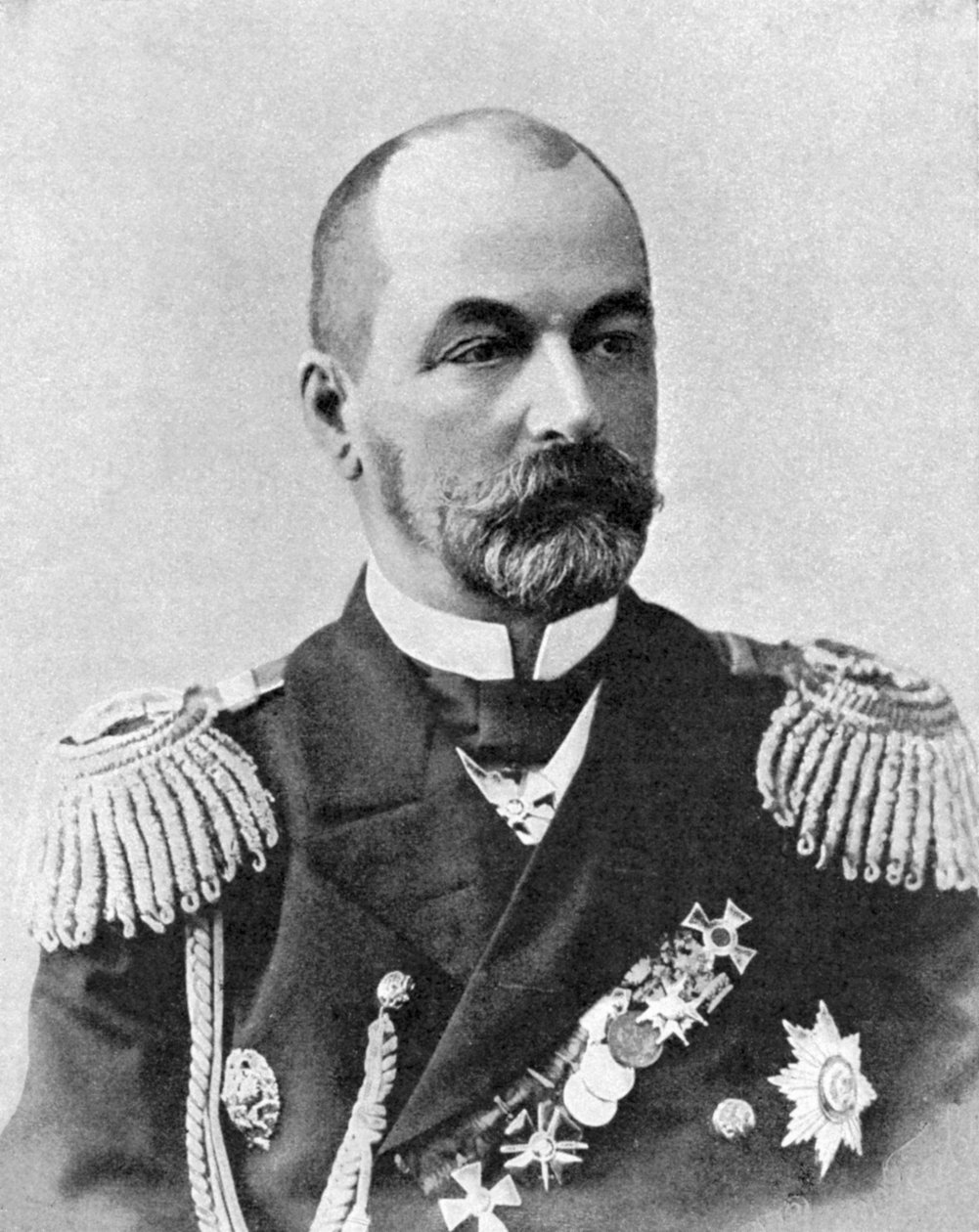 Rozsesztvenszkij admirális, orosz-japán háború orosz parancsnoka, 1904-5 alkotó: Unbekannt
