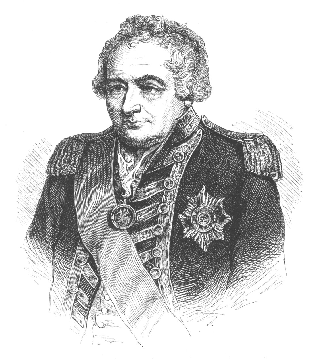 Sir John Jervis admirális, 1880 alkotó: Unbekannt