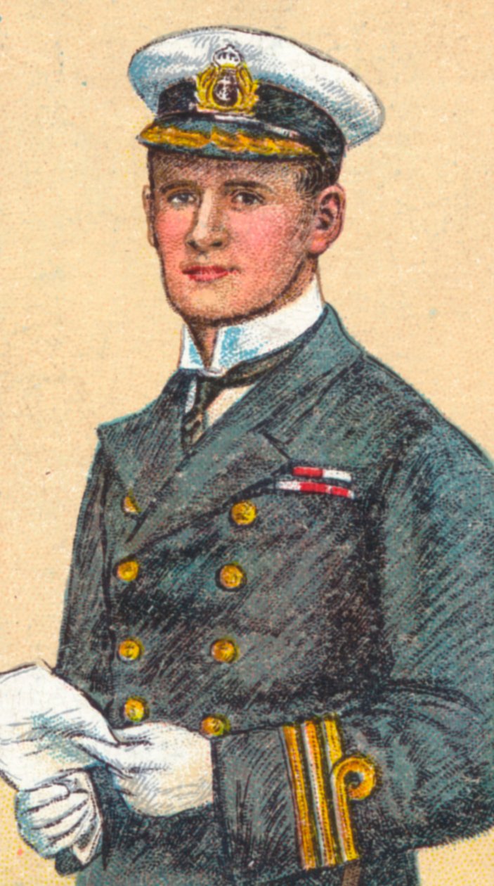 Teddy Evans admirális, 1881-1957, brit tengerésztiszt és Antarktisz-kutató, 1916 alkotó: Unbekannt