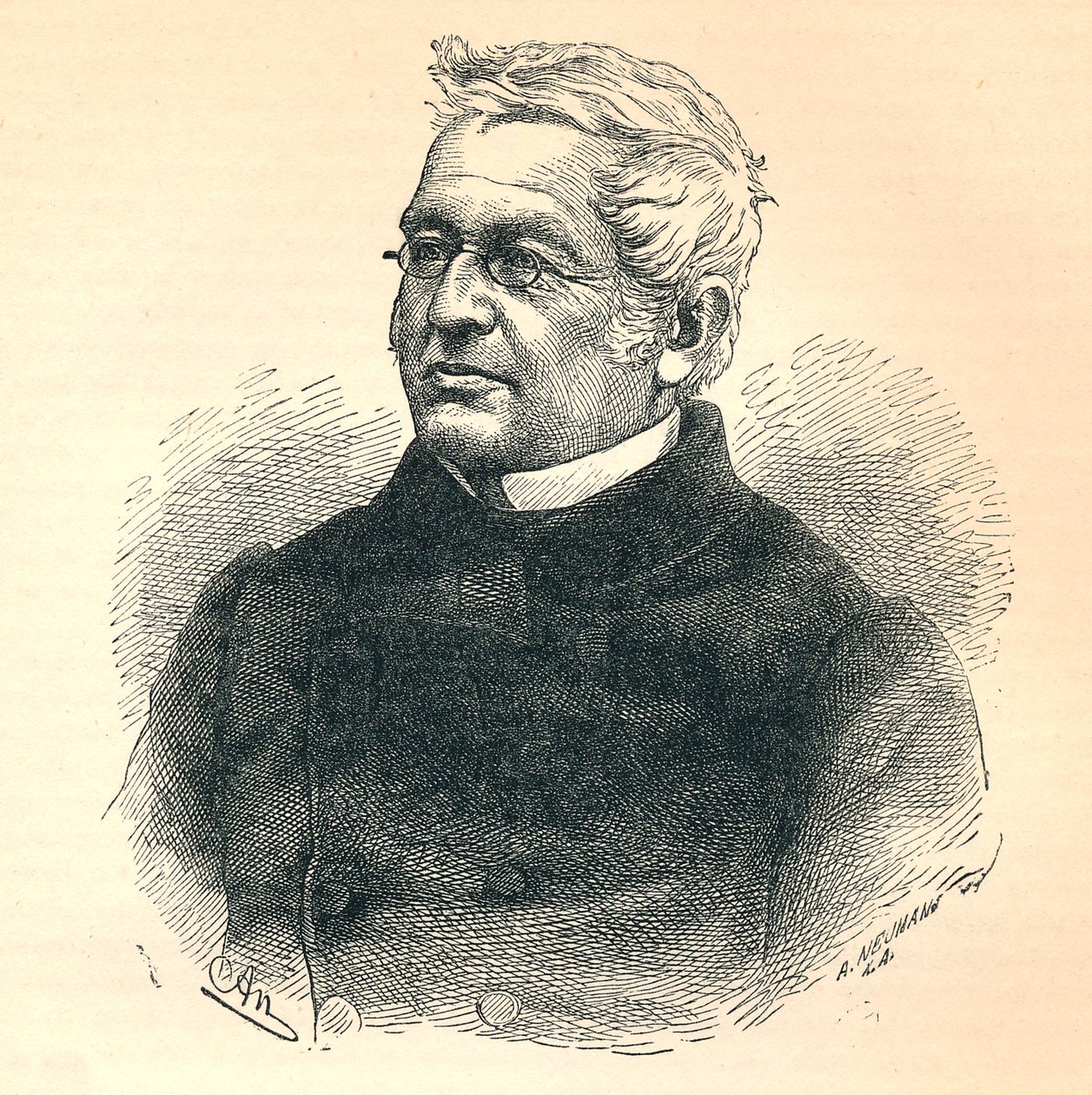 Adolphe Thiers, 1797-1877, francia politikus és történész, 1893 alkotó: Unbekannt
