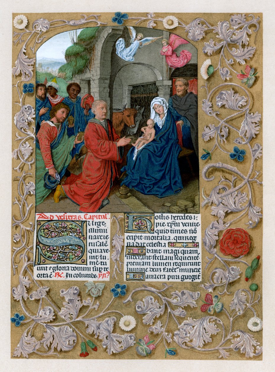 Mágusok imádása, c1490-1497 alkotó: Unbekannt