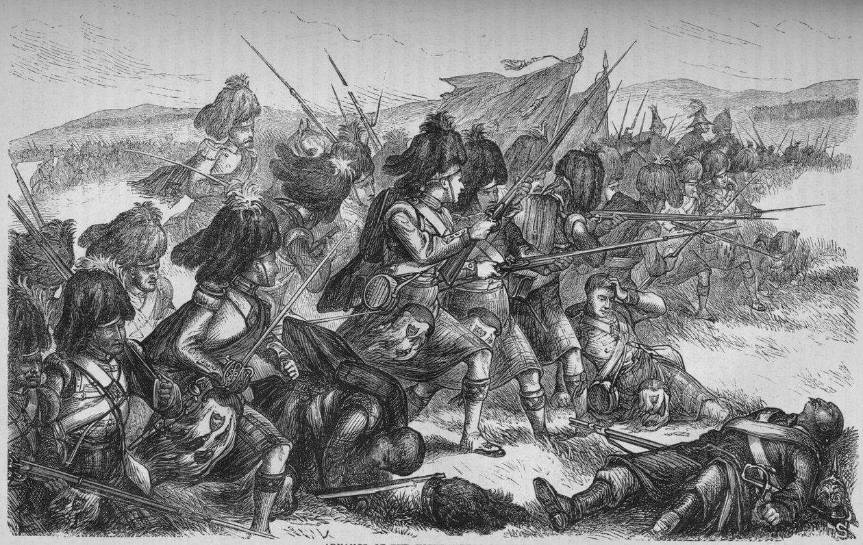A felvidékiek előretörése az Almánál, 1880 alkotó: Unbekannt