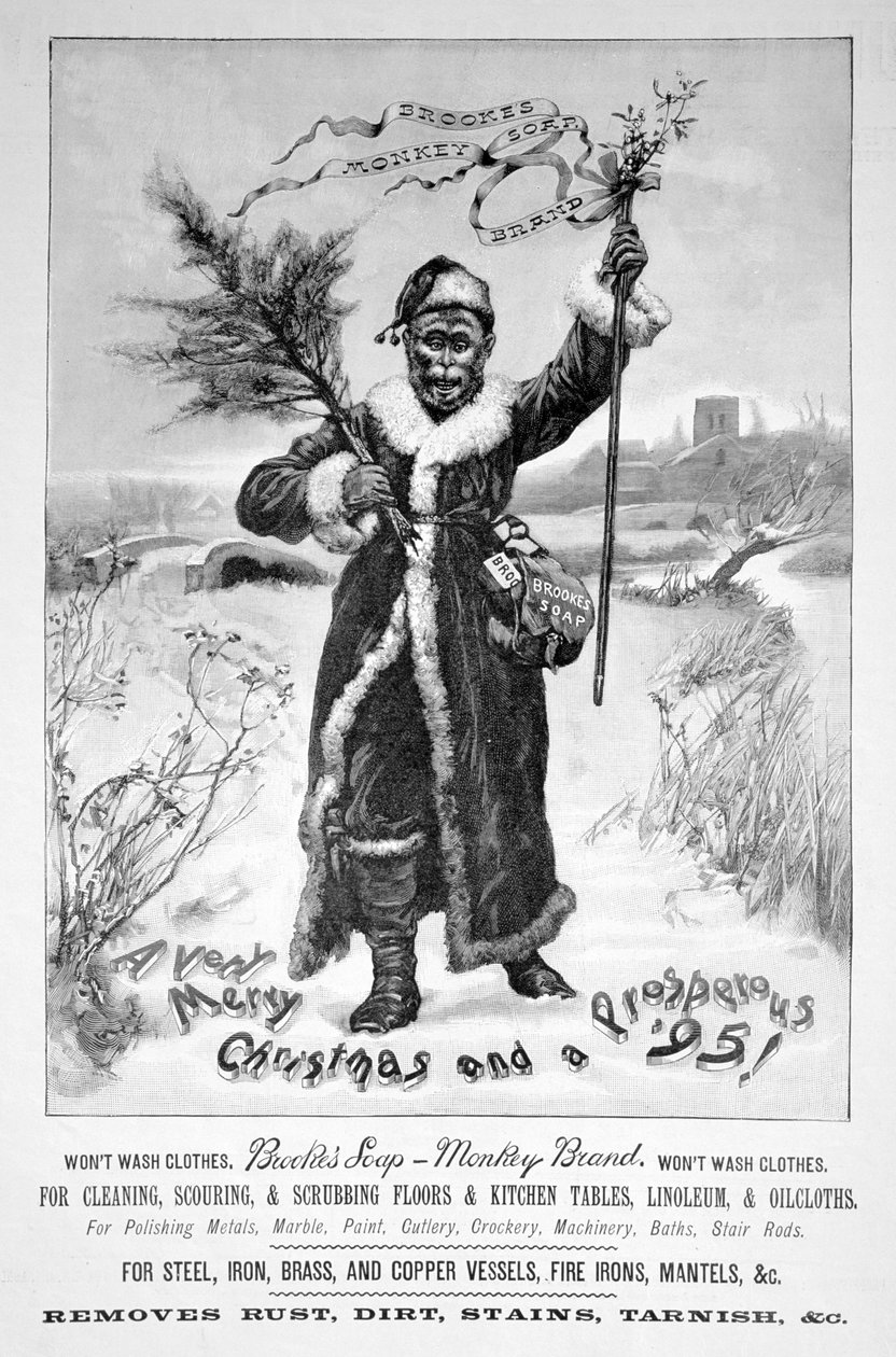 A Brookes Monkey márkájú szappan hirdetése, 1894 alkotó: Unbekannt