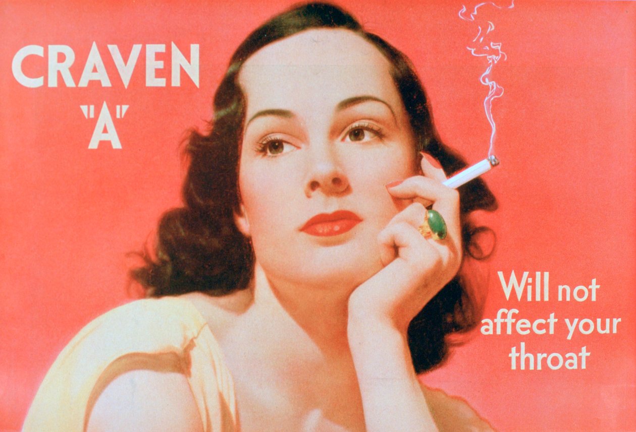 Craven A cigaretta reklámja, 1939 alkotó: Unbekannt