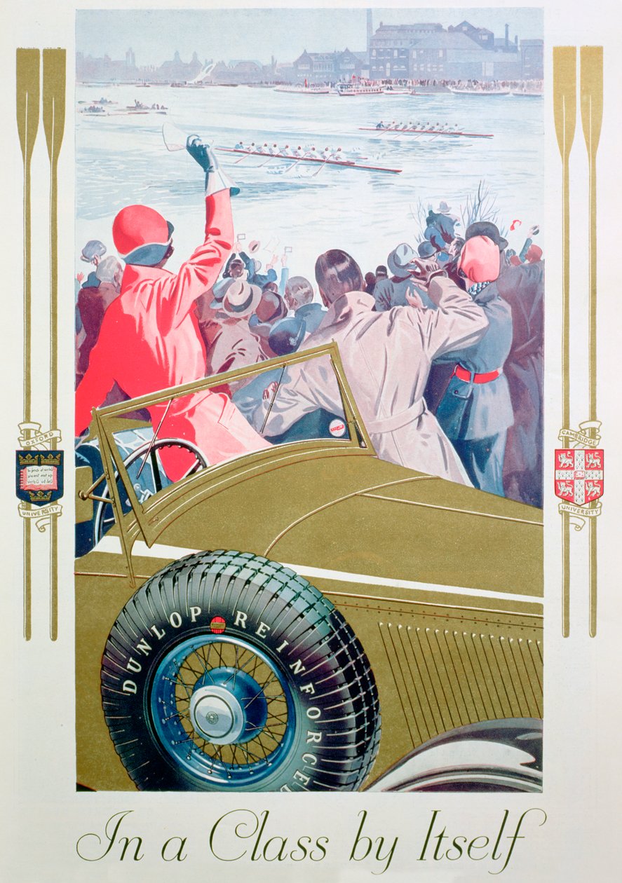 Dunlop abroncsok hirdetése, 1932 alkotó: Unbekannt