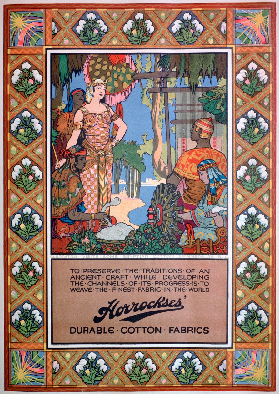 A Horrockses szövetek hirdetése, 1920 alkotó: Unbekannt