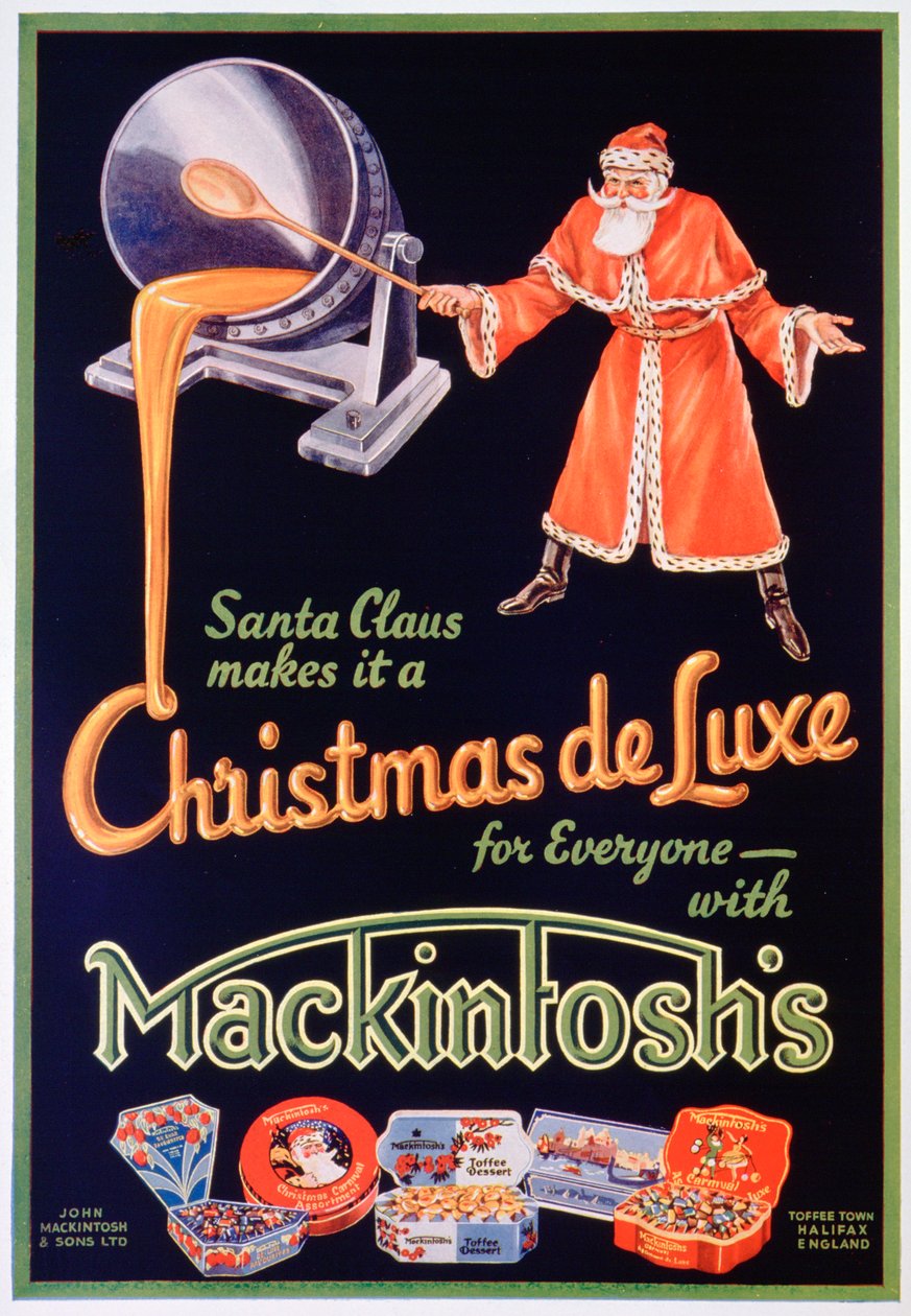 Mackintoshs karamellreklám, 1934 alkotó: Unbekannt