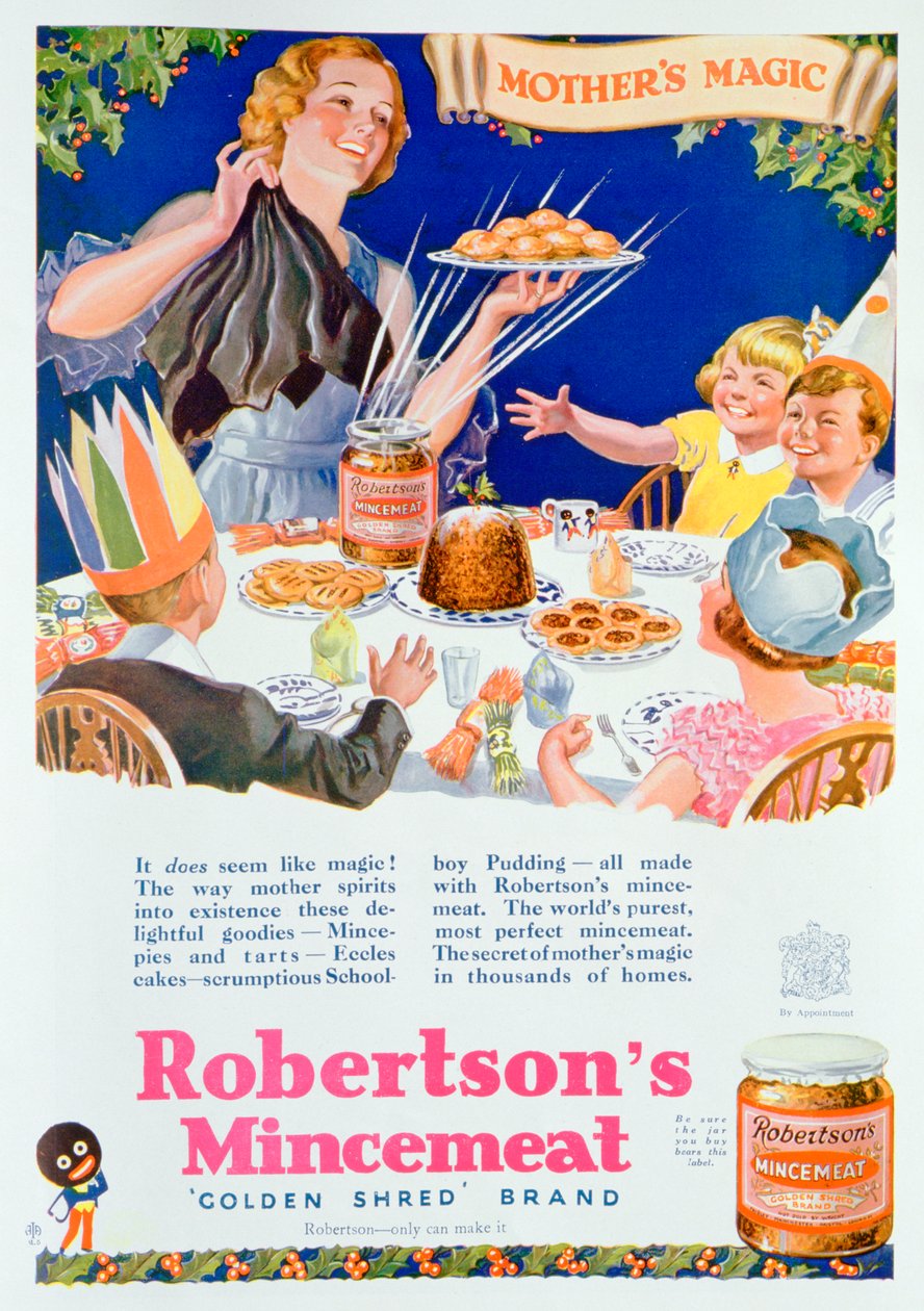 A Robertsons Mincemeat reklámja, 1933 alkotó: Unbekannt