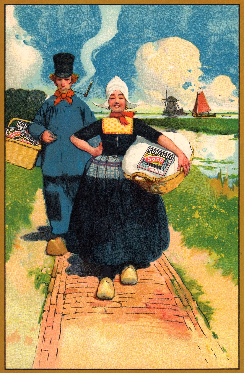 Napfényszappan, c1900s reklám alkotó: Unbekannt