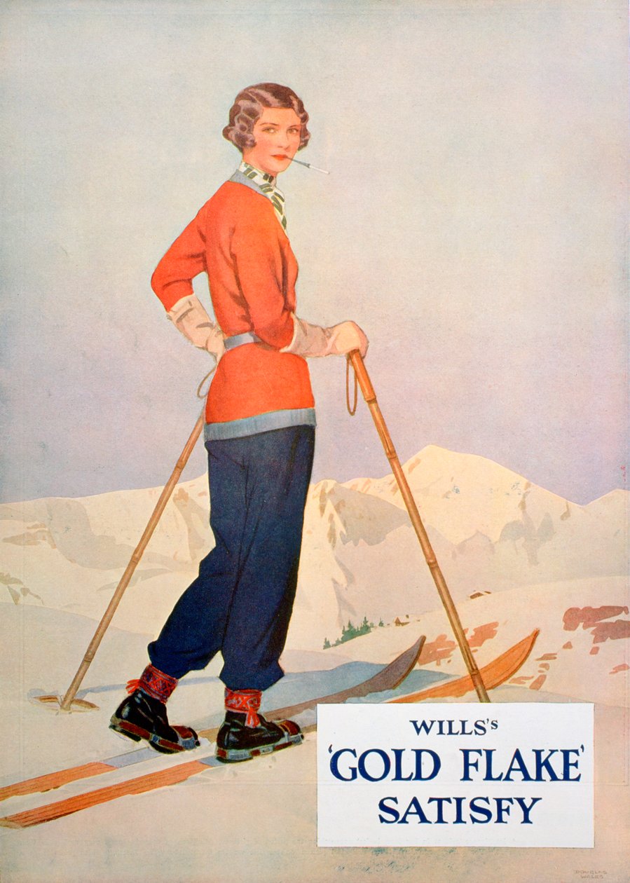Wills Gold Flake cigaretta reklámja, 1930 alkotó: Unbekannt