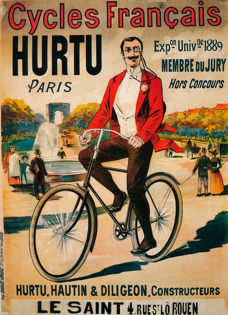 Hurtu kerékpárok hirdetése, c1900 alkotó: Unbekannt