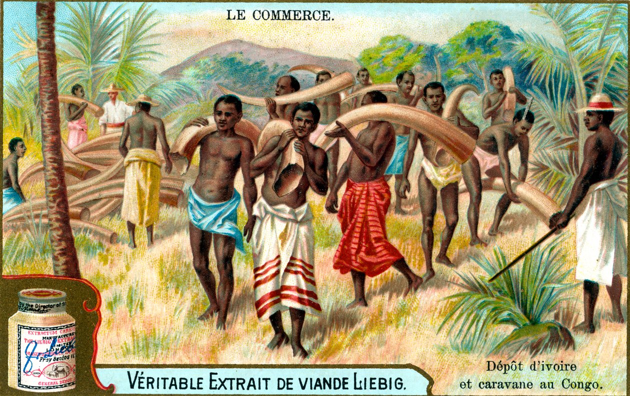A Liebig húskivonat reklámja, francia, 1900 c alkotó: Unbekannt