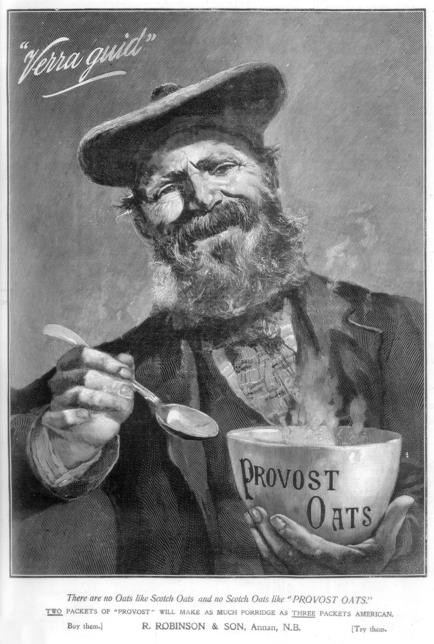 A Provost Oats reklámja, 1901 alkotó: Unbekannt