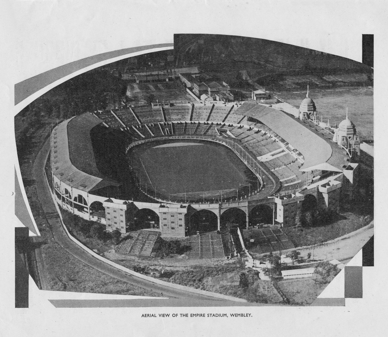 Légifelvétel az Empire Stadionról, Wembley, 1937 alkotó: Unbekannt