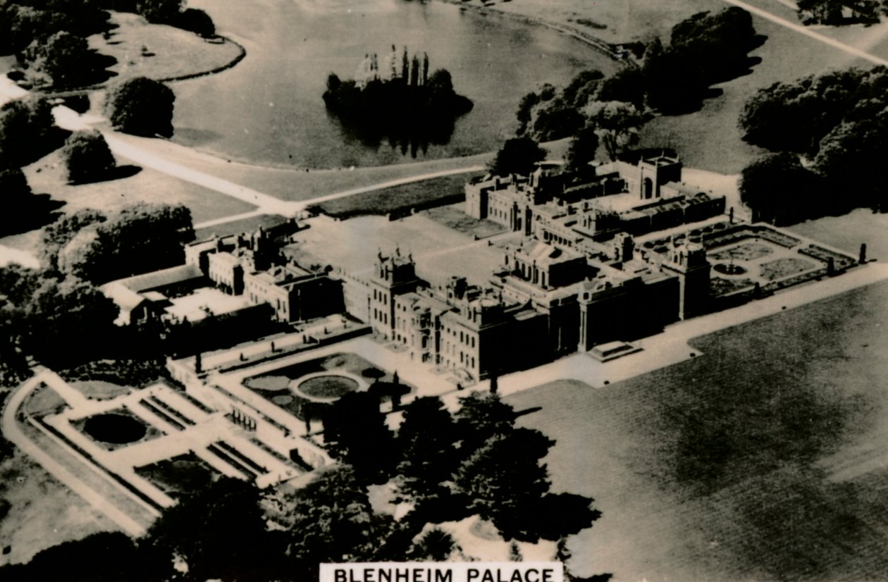 A Blenheim-palota légi felvétele, 1939 alkotó: Unbekannt