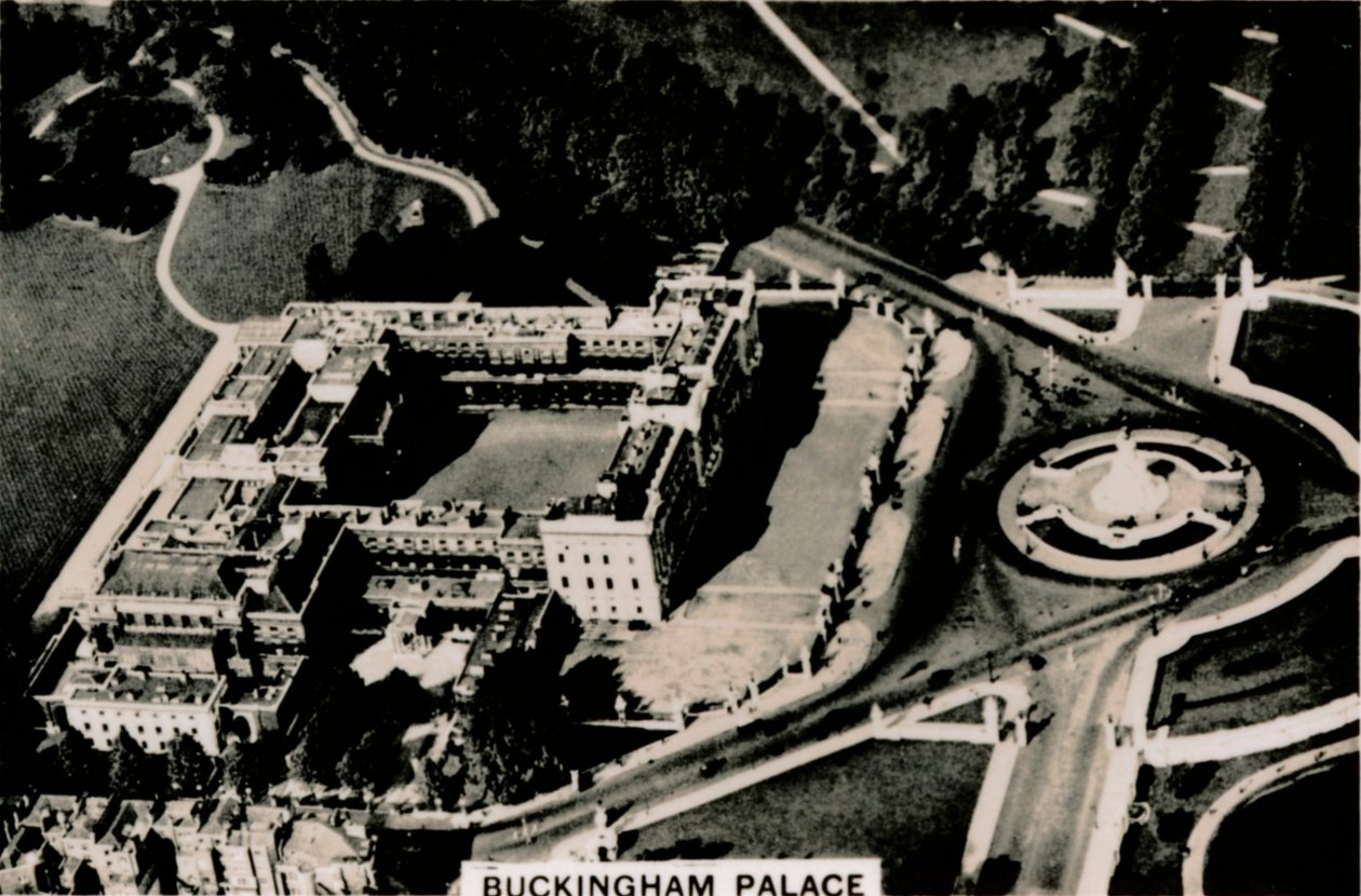A Buckingham-palota légi felvétele, 1939 alkotó: Unbekannt