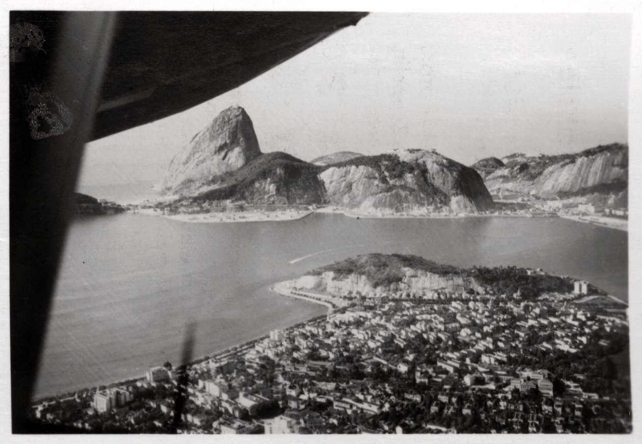 Rio de Janeiro, Brazília légi felvétele egy Zeppelinről, 1930 1933 alkotó: Unbekannt