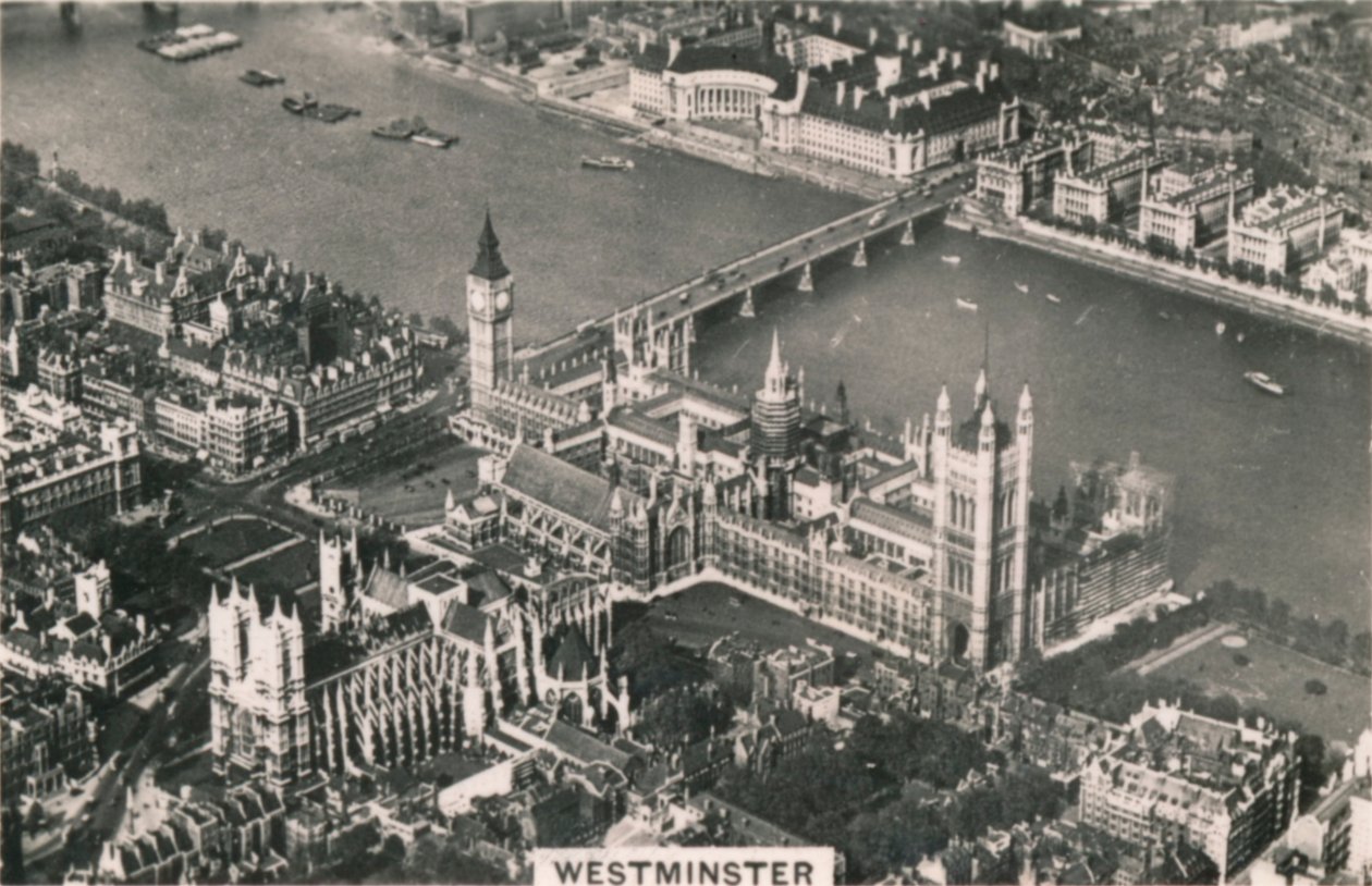 Westminster légi felvétele, 1939 alkotó: Unbekannt