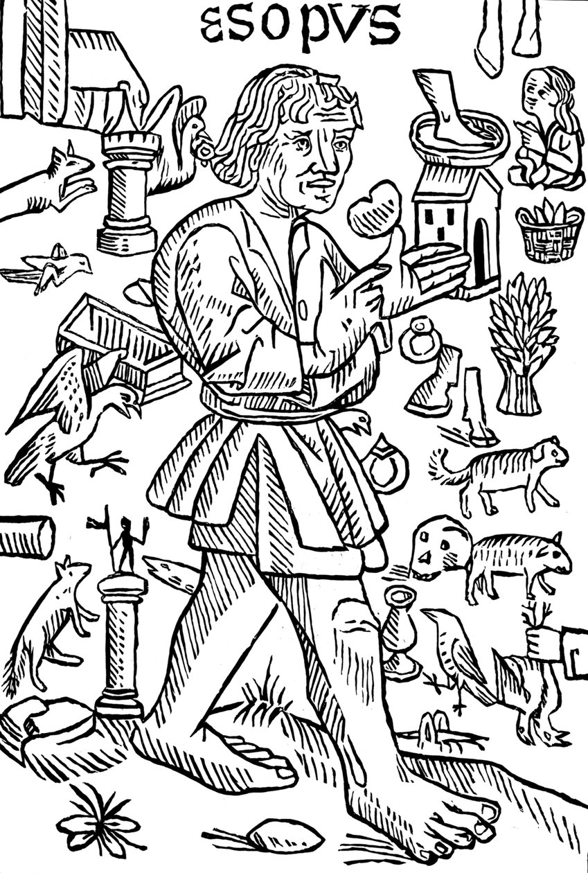 Ezópus, görög meseíró, 1480 alkotó: Unbekannt