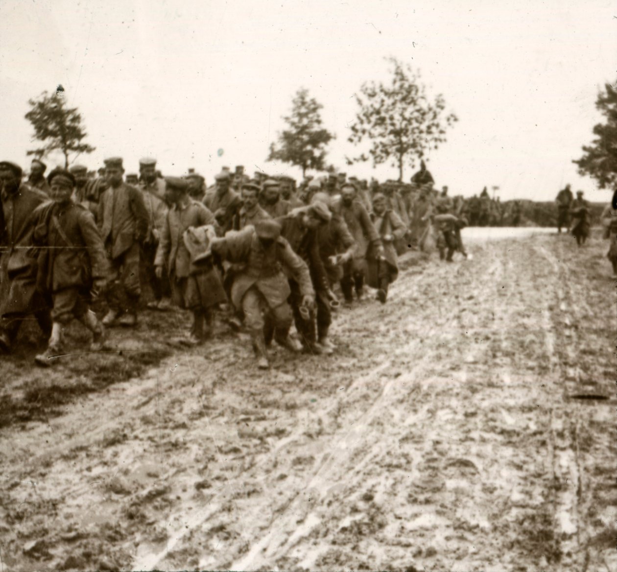 Támadás után Aisne, Franciaország, 1914-c1918 alkotó: Unbekannt