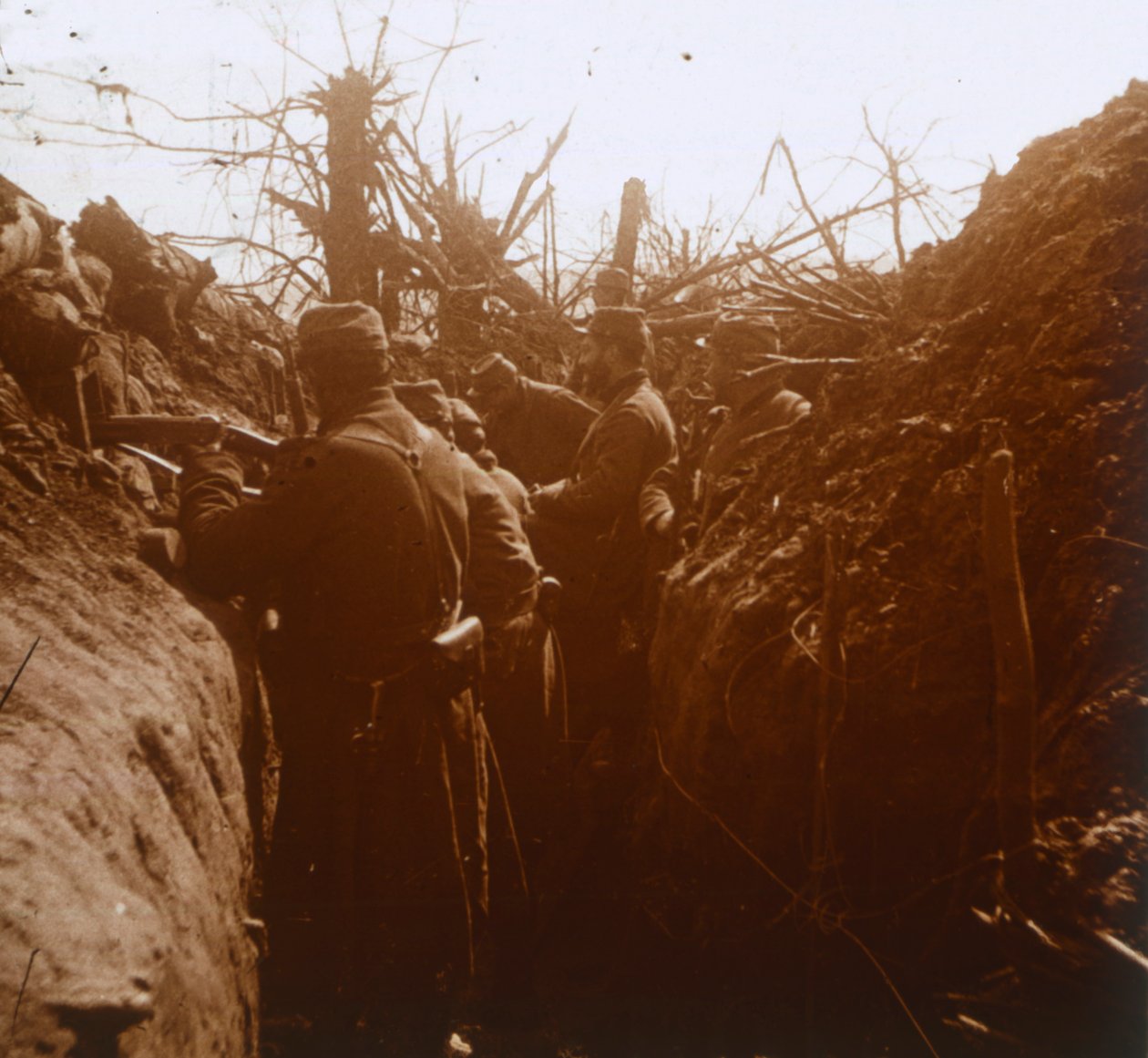 A marne-i csata után, Franciaország északi részén, 1914-c1918 között alkotó: Unbekannt