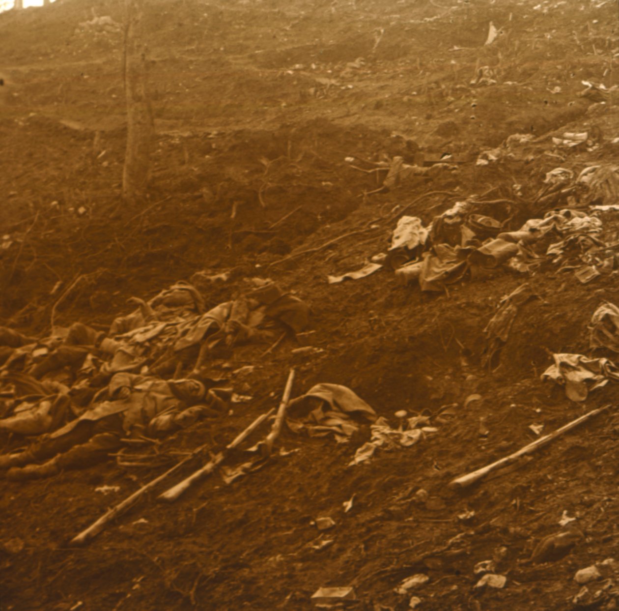 A támadás után Les Éparges, Észak-Franciaország, 1915. alkotó: Unbekannt