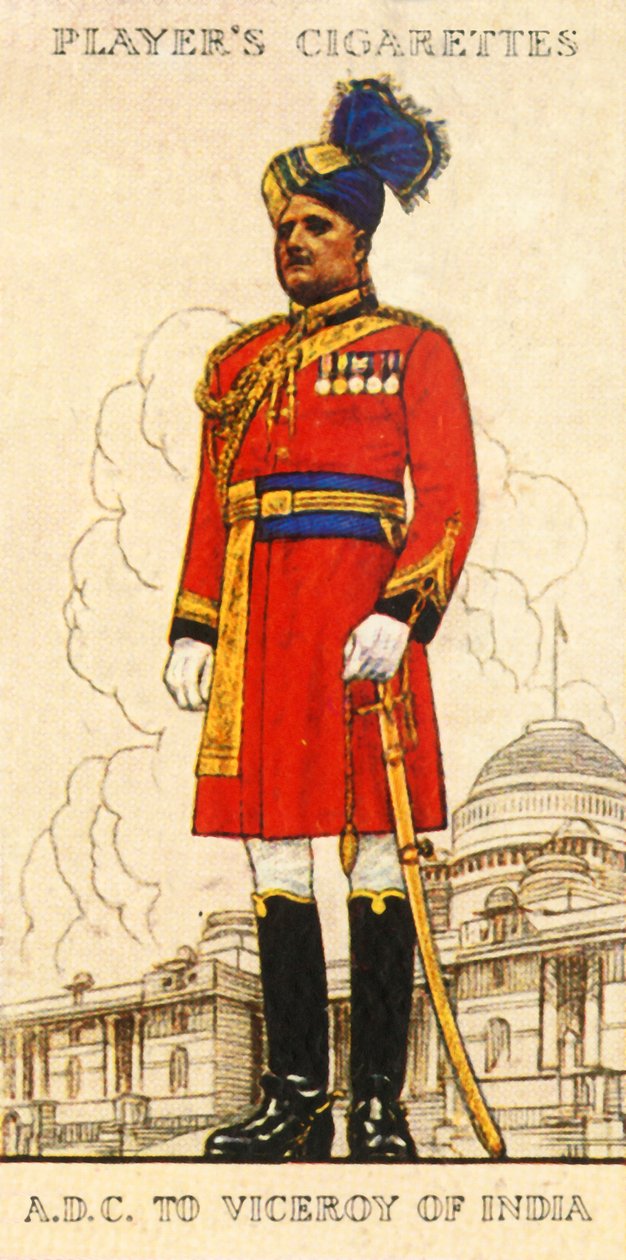 Aide-De-Camp India alkirályának, 1936. alkotó: Unbekannt