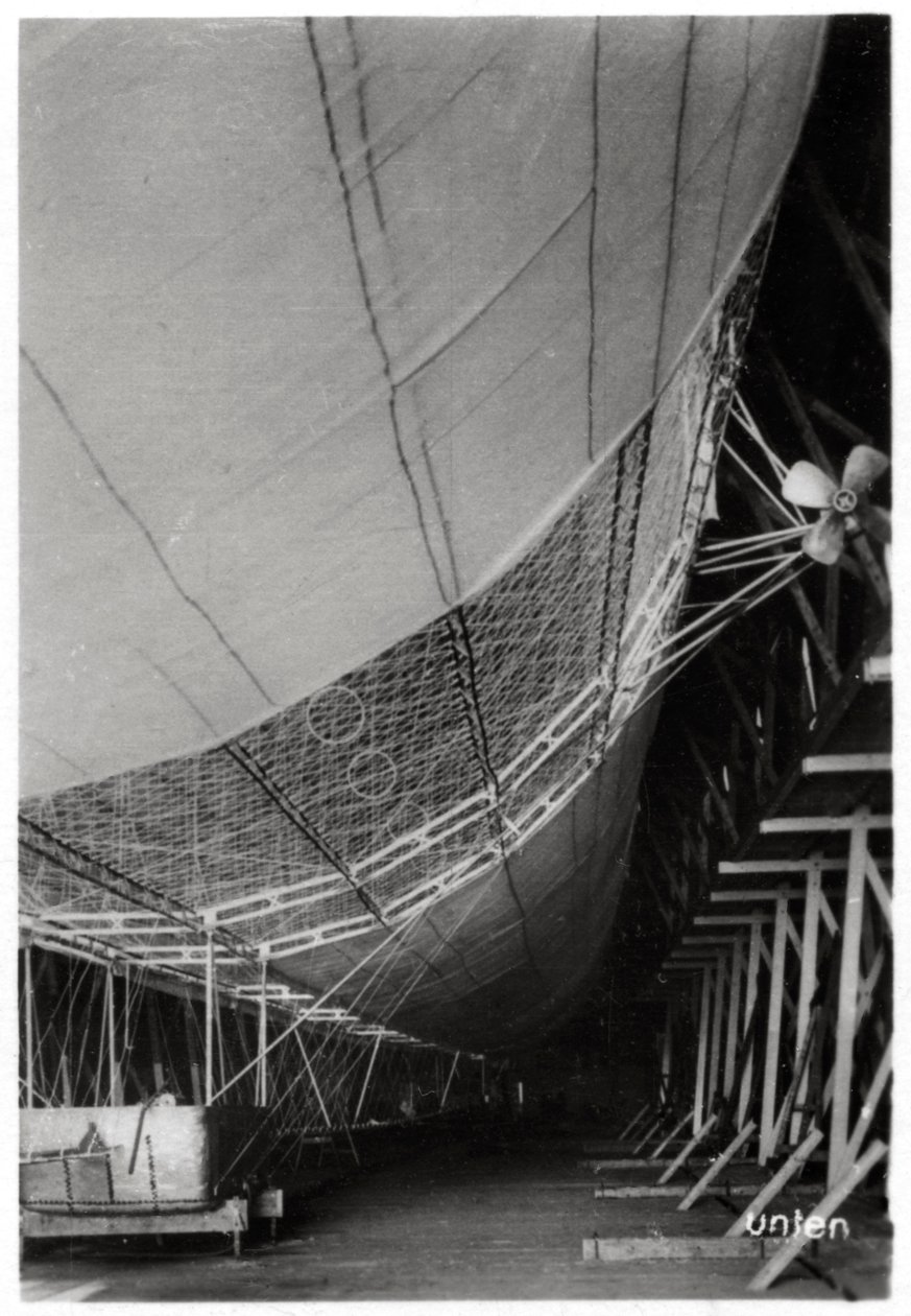 LZ1 Graf Zeppelin léghajó építés alatt, 1899 1933 alkotó: Unbekannt
