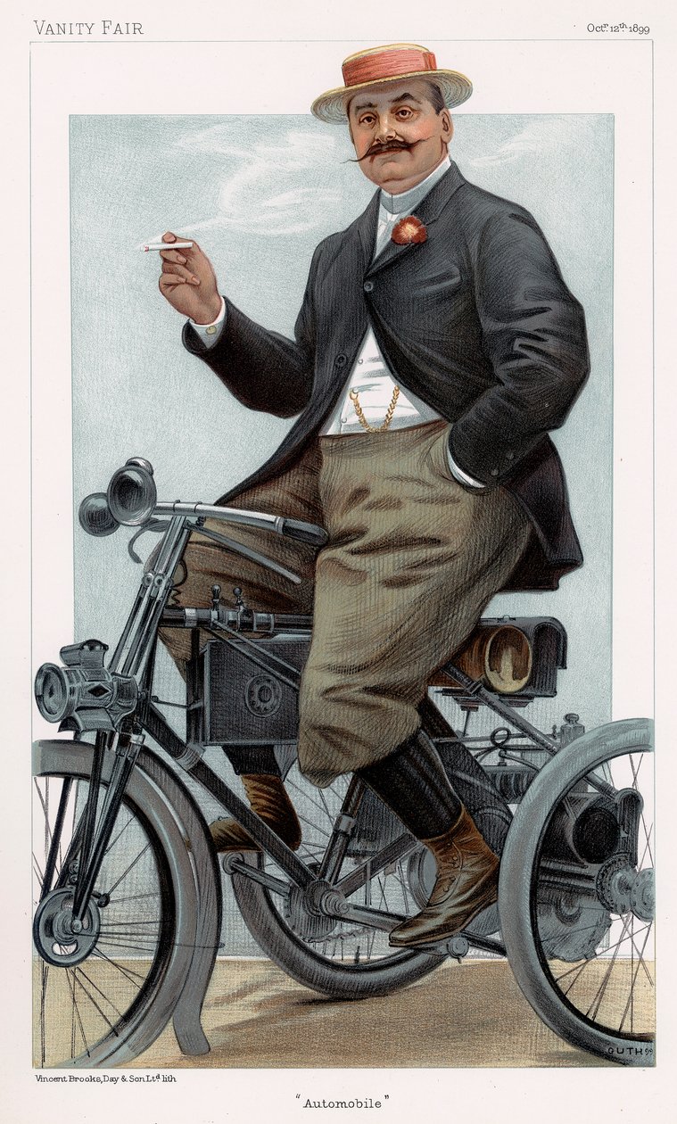 Albert, Comte de Dion, francia mérnök, 1899 alkotó: Unbekannt