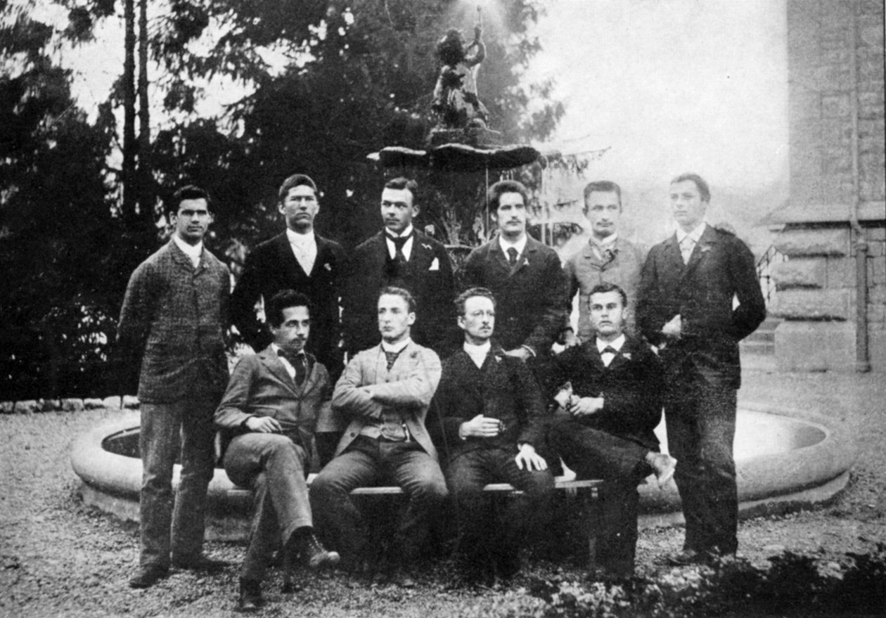 Albert Einstein 1879-1955, német-svájci matematikus és elméleti fizikus, 1896 alkotó: Unbekannt