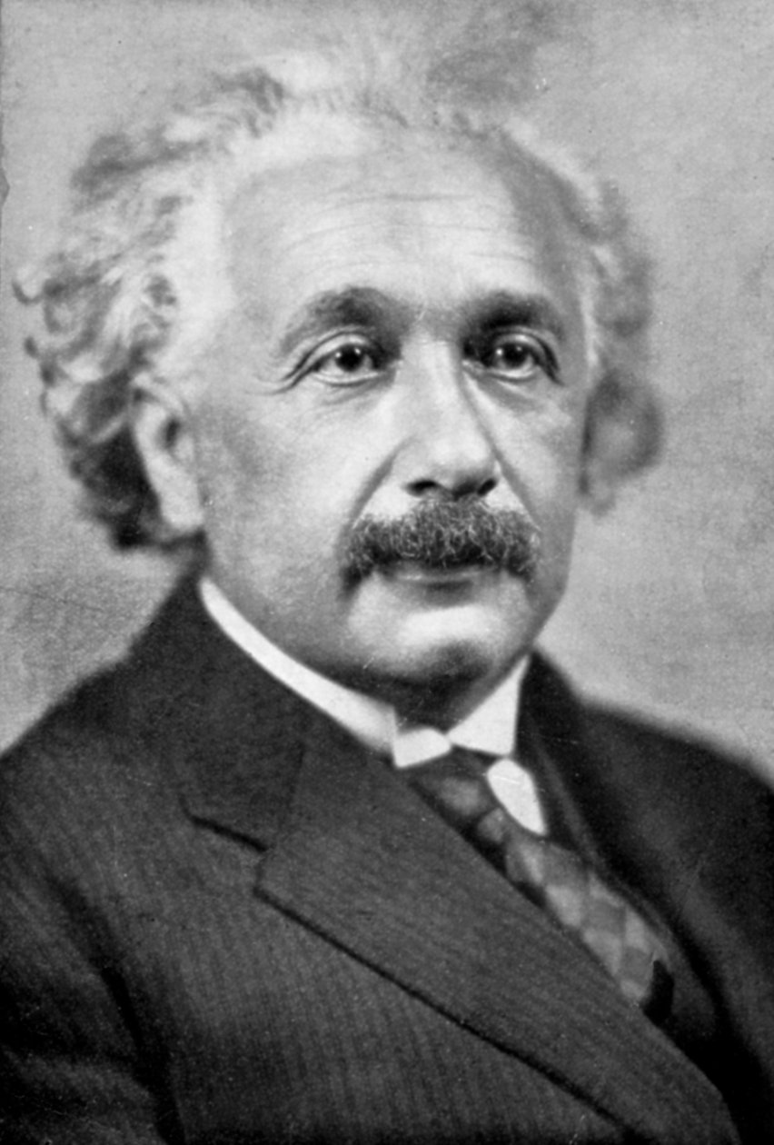 Albert Einstein német-svájci matematikus és elméleti fizikus, 1930-as évek alkotó: Unbekannt